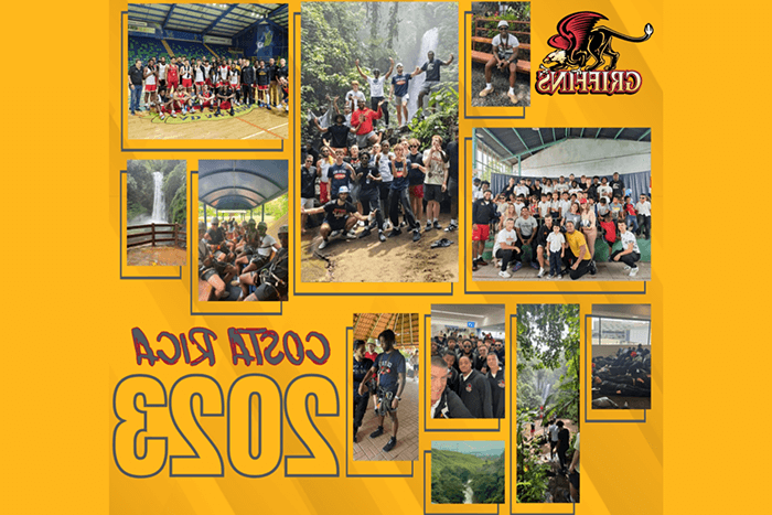 Preseason in Paradise: Griffin Men’s Basketball Visits Costa Rica for Competition, Community Service, and Fun